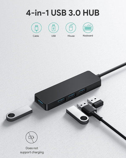 Aukey CB-H39 - 4 Port USB 3.0 Hub