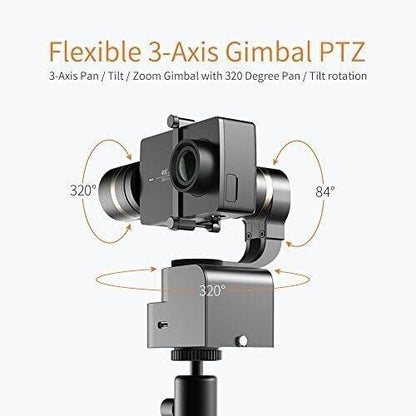 YI Gimbal Stabilisator 3 Achsen Gimbal Stabilizer geeignet für YI 4K plus / YI 4