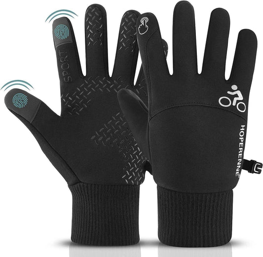Hoperenne - Sporthandschuhe Fahrrad-Winter-Sport-Laufhandschuhe