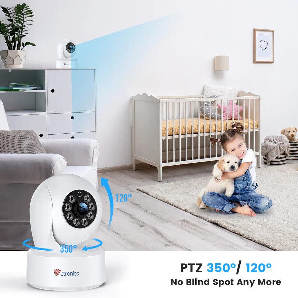 ctronics 710C -  2,5K 4MP Überwachungskamera Innen (Ohne Zubehör)
