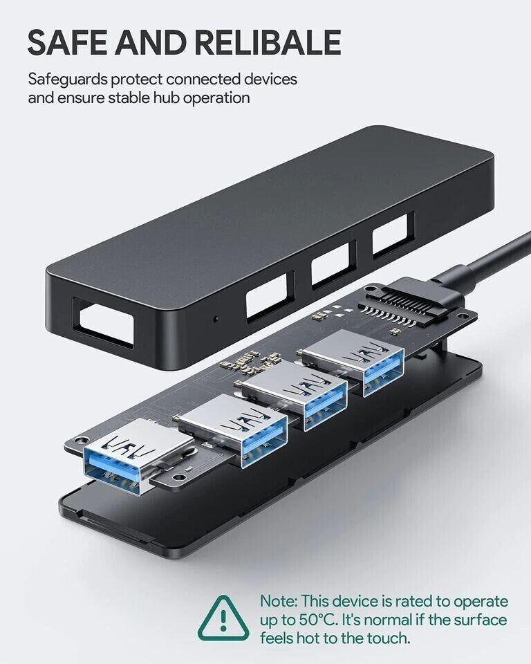 Aukey CB-H39 - 4 Port USB 3.0 Hub