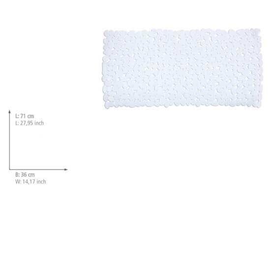 WENKO Wanneneinlage Paradise White - XXL 89x40cm