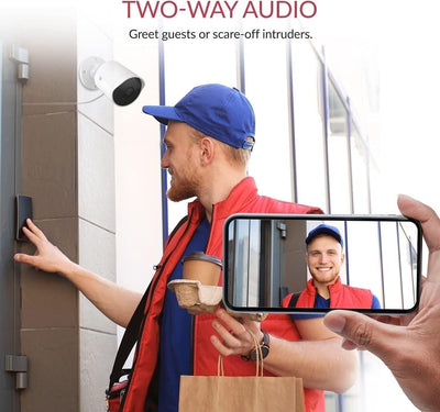 YI Überwachungskamera Aussen 1080P Wifi,IP65 Wetterresistent WLAN IP Kamera Outdoor