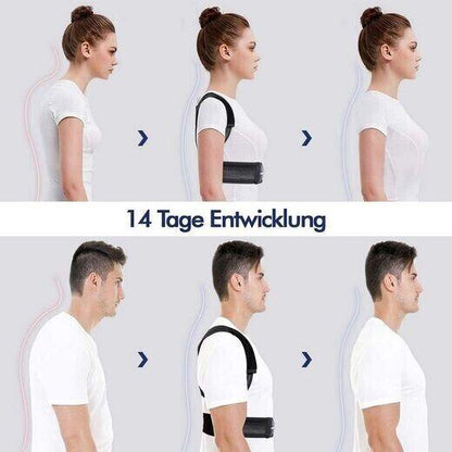 Roadbox Rückenbandage Rückenkorrektor Rücken Haltungskorrektur Korrekturgü- XL