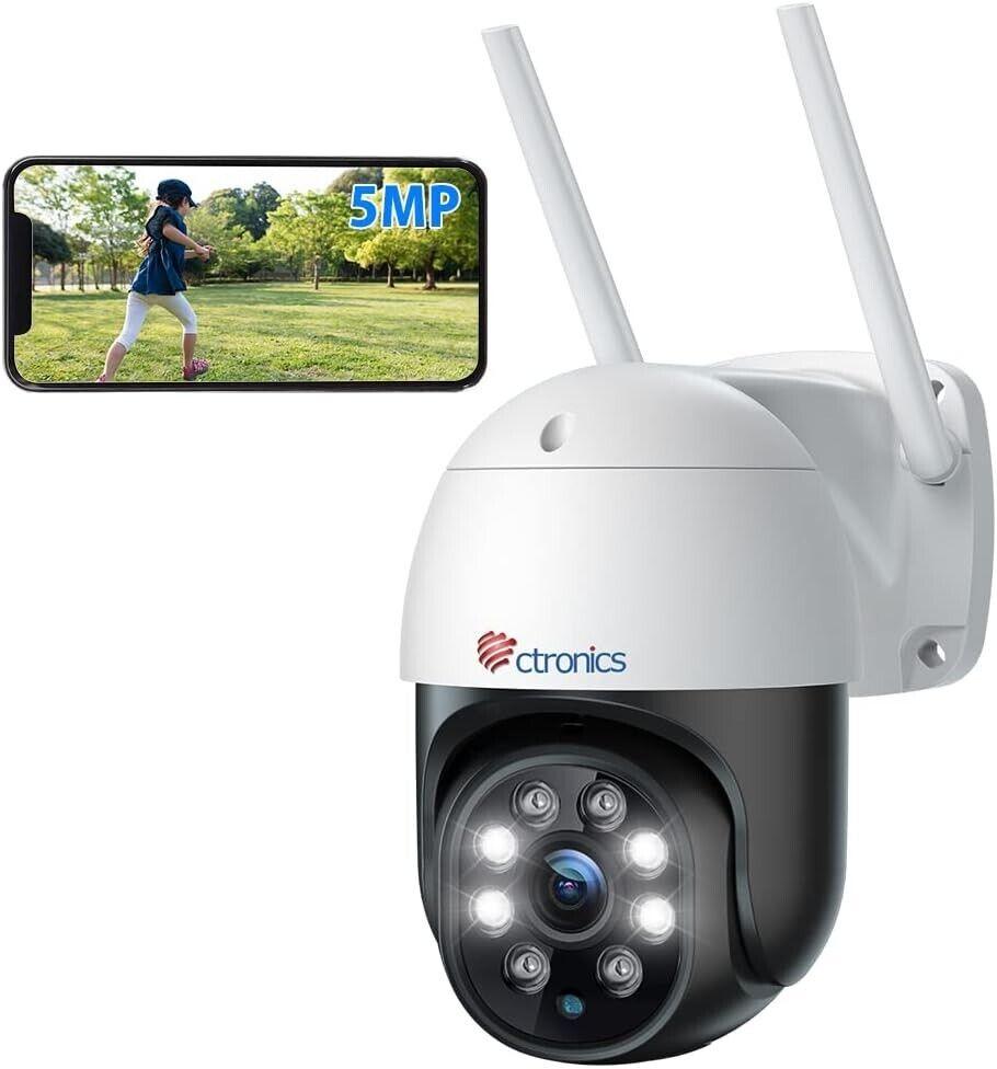 Ctronics 380C- 5MP Überwachungskamera Aussen WLAN, 2,4/5GHz Dualban