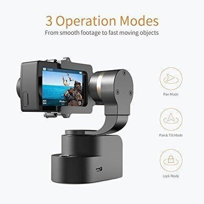 YI Gimbal Stabilisator 3 Achsen Gimbal Stabilizer geeignet für YI 4K plus / YI 4