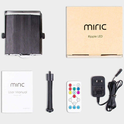Mimic Ripplde LED Discolicht ML-3 (Musik, Fernbedienung, 7 Farben, Alulegierung,
